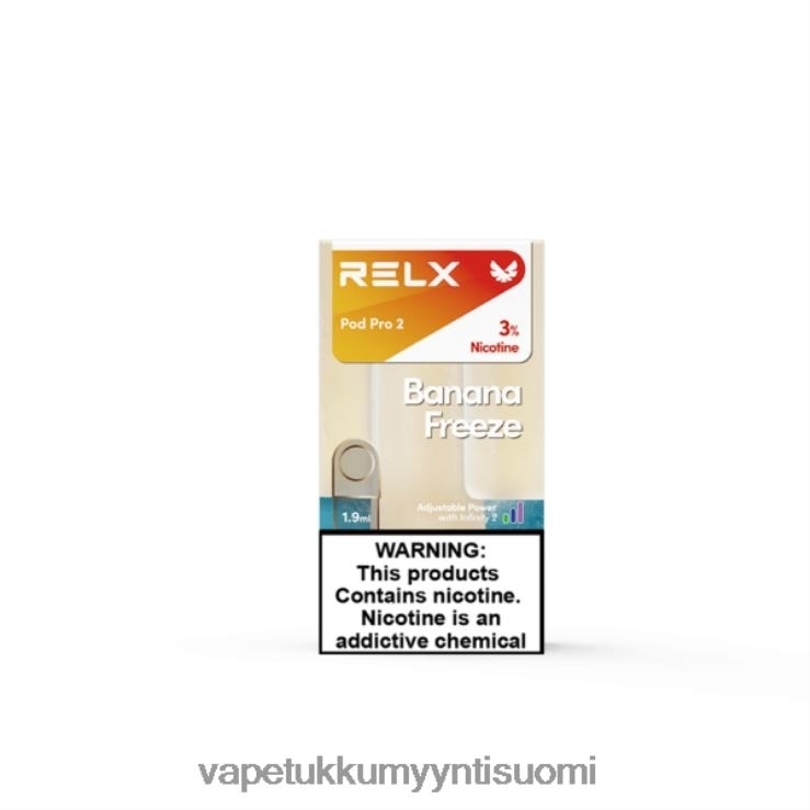 vape wholesale helsinki 662RF233 banaani pakaste RELX Pod Pro 2