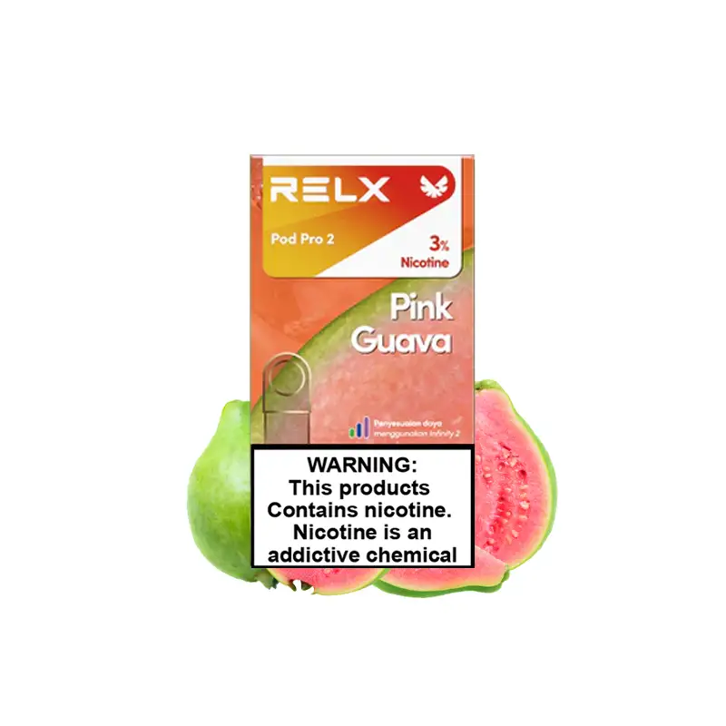 vape wholesale online 662RF244 vaaleanpunainen guava RELX Pod Pro 2