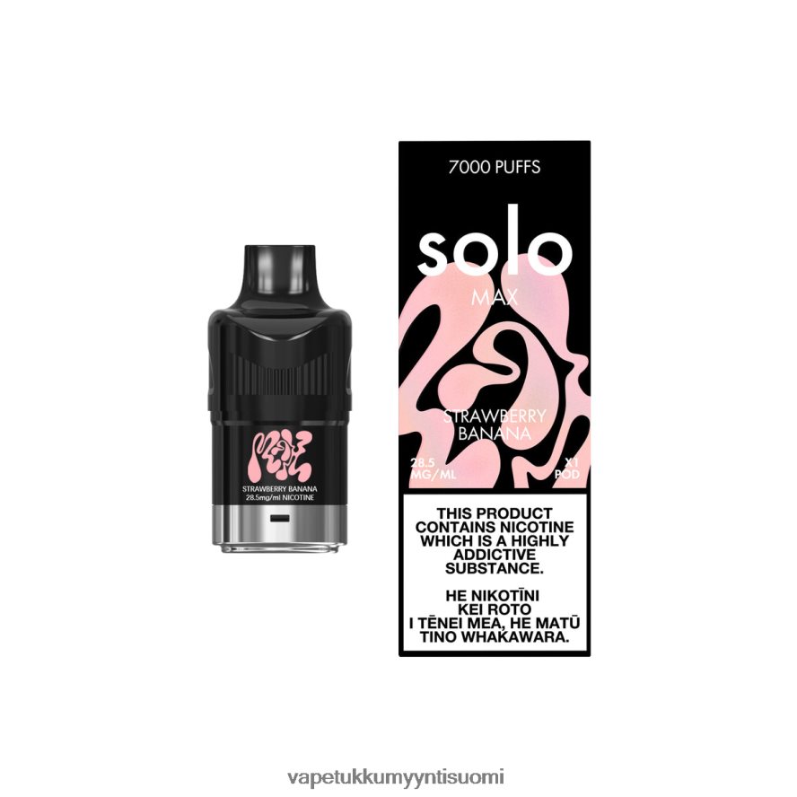 Elux Vape Juice Wholesale - Solo MAX pod mansikka banaani R00B4D77