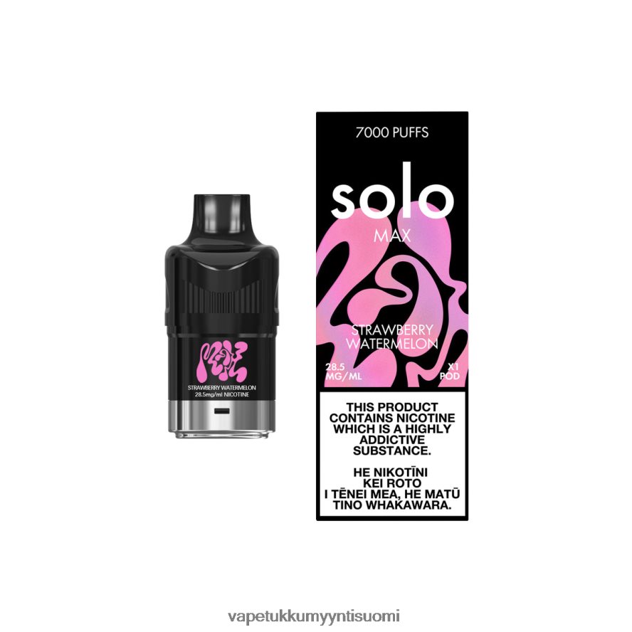 Vape Juice Wholesale - Solo MAX pod mansikka vesimeloni R00B4D88