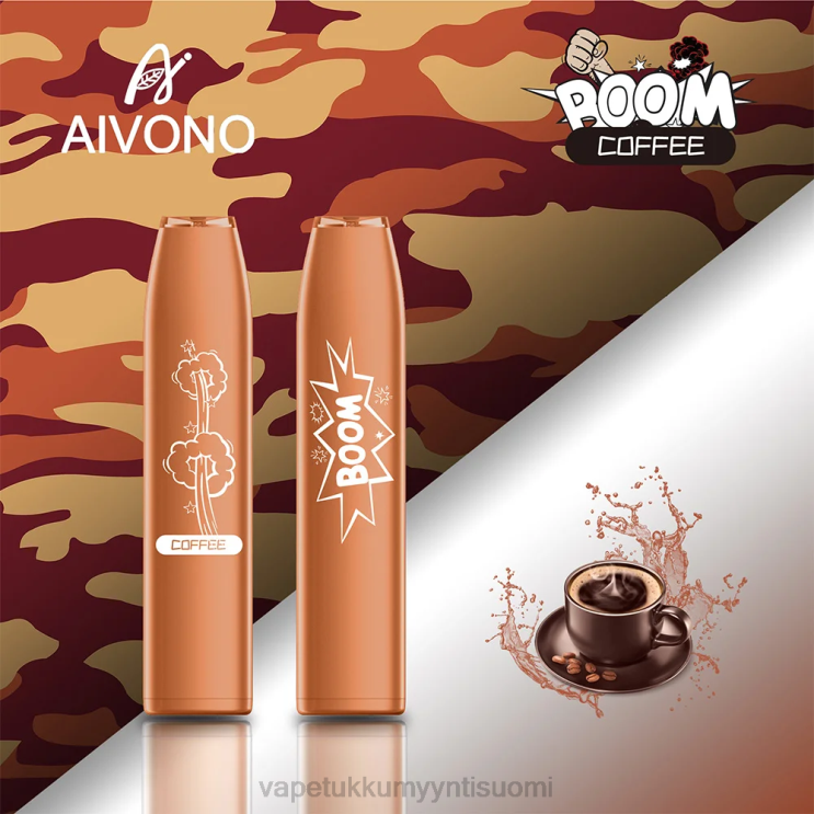 Vape Juice Bottles Wholesale - Aivono AIM BOOM 600 kahvia 2R4J2356