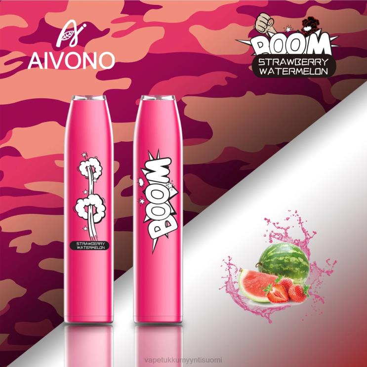 Vape Wholesale Online - Aivono AIM BOOM 600 mansikka vesimeloni 2R4J2364