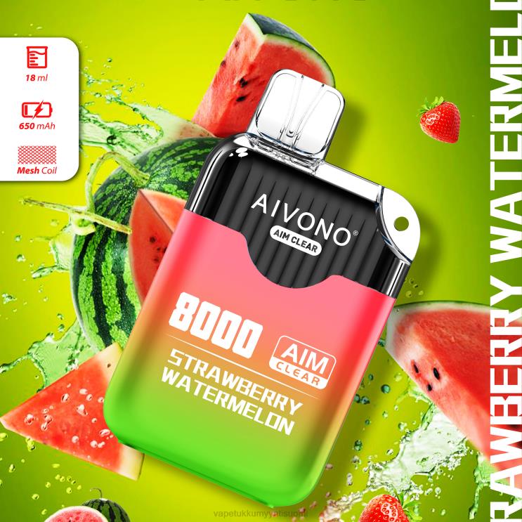 E Liquid Wholesale - Aivono AIM CLEAR 8000 mansikka vesimeloni 2R4J2208