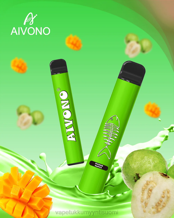 Vape Wholesale Helsinki - Aivono AIM FISHBONE 600 mango guava 2R4J2283