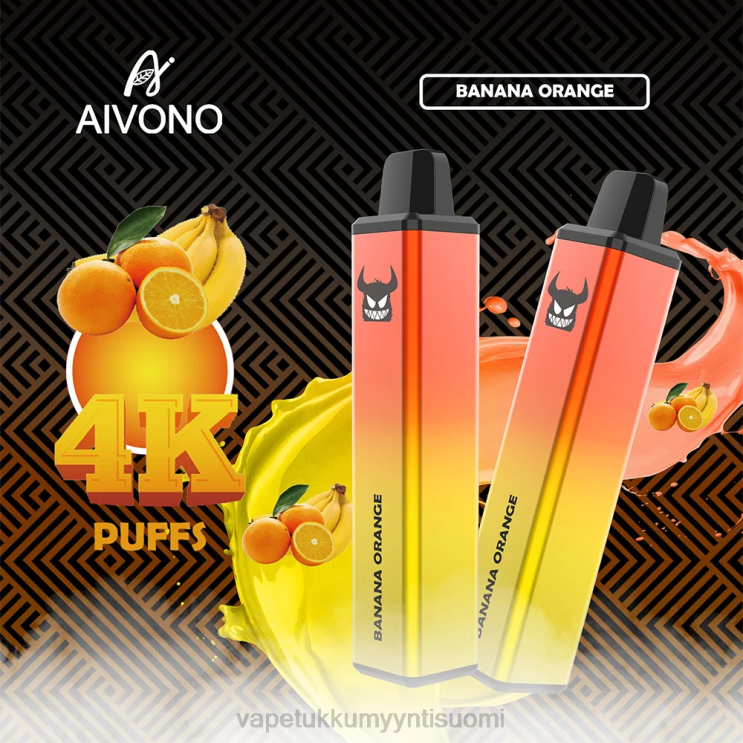 E Liquid Wholesale - Aivono AIM FREAK 4000 banaani appelsiini 2R4J2258