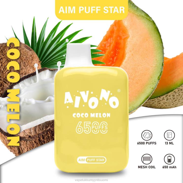 Vape Juice Wholesale - Aivono AIM PUFF STAR 6500 cocomelon 2R4J2297