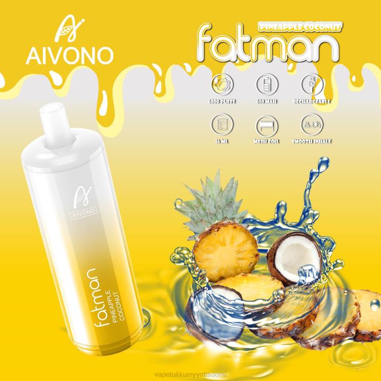 Vape Coil Wholesale - Aivono FATMAN 6800 ananas kookos 2R4J229