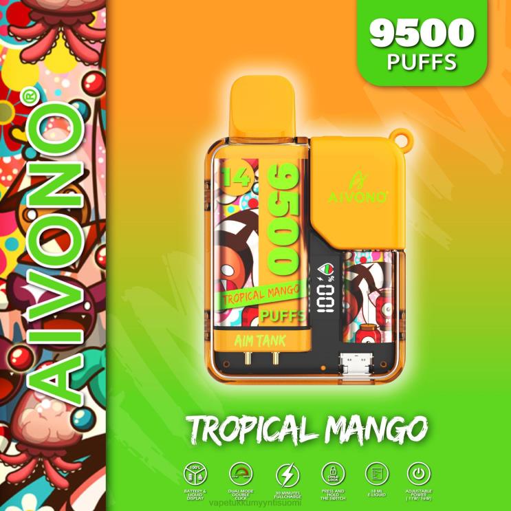 Vape Coil Wholesale - Aivono AIM TANK 9500 trooppinen mango 2R4J239