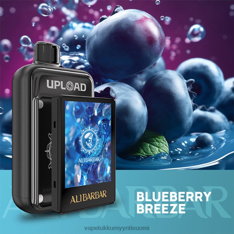 Vape Wholesale Suomi - Alibarbar lataa mustikka tuulta 4F8XF113