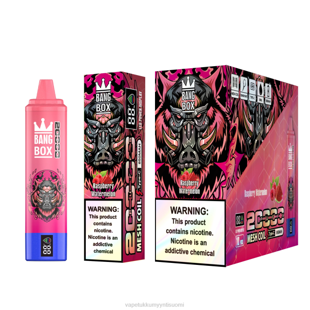 Bang Box 20 000 vadelma vesimeloni E Liquid Wholesale - 28NT53