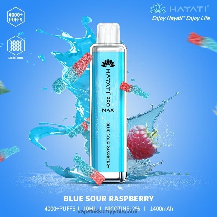 höyrystää vape 662RF150 sinihapan vadelma Hayati Pro Max 4000