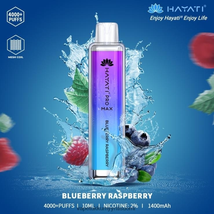 vape wholesale helsinki 662RF153 mustikka vadelma Hayati Pro Max 4000