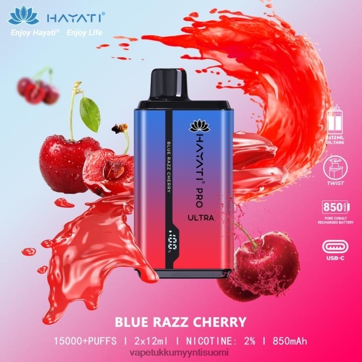 e liquid wholesale 662RF198 sininen razz kirsikka Hayati Pro Ultra