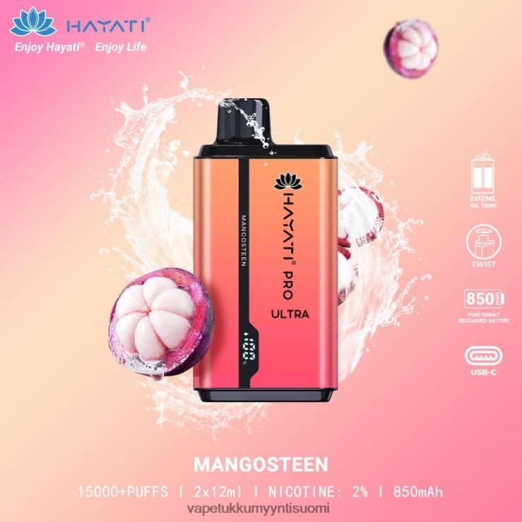 höyrystää vape 662RF210 mangosteen Hayati Pro Ultra