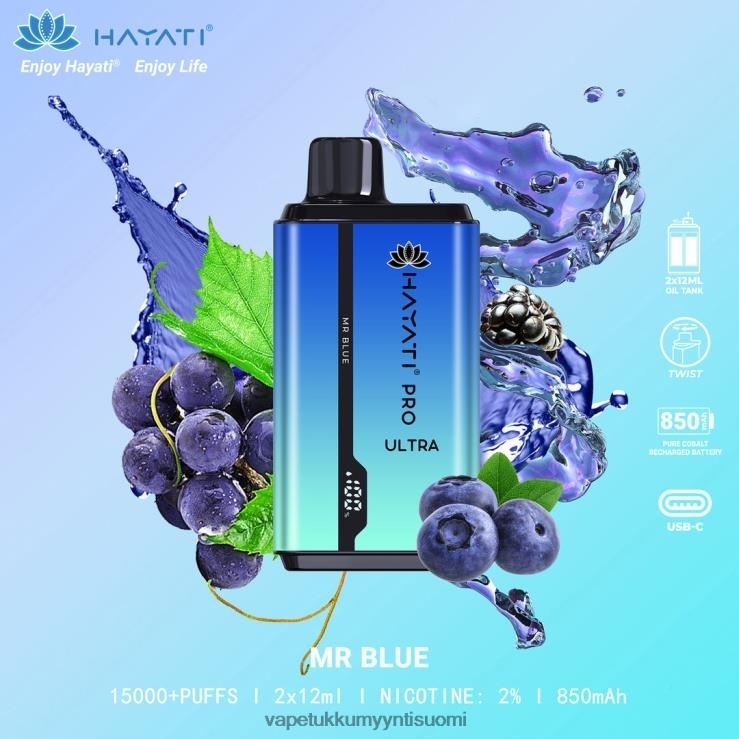 vape tukkumyynti suomi 662RF212 herra sininen Hayati Pro Ultra