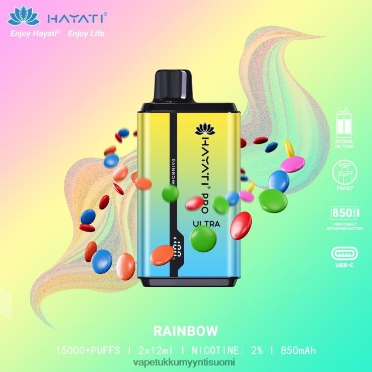 vape wholesale online 662RF214 sateenkaari Hayati Pro Ultra