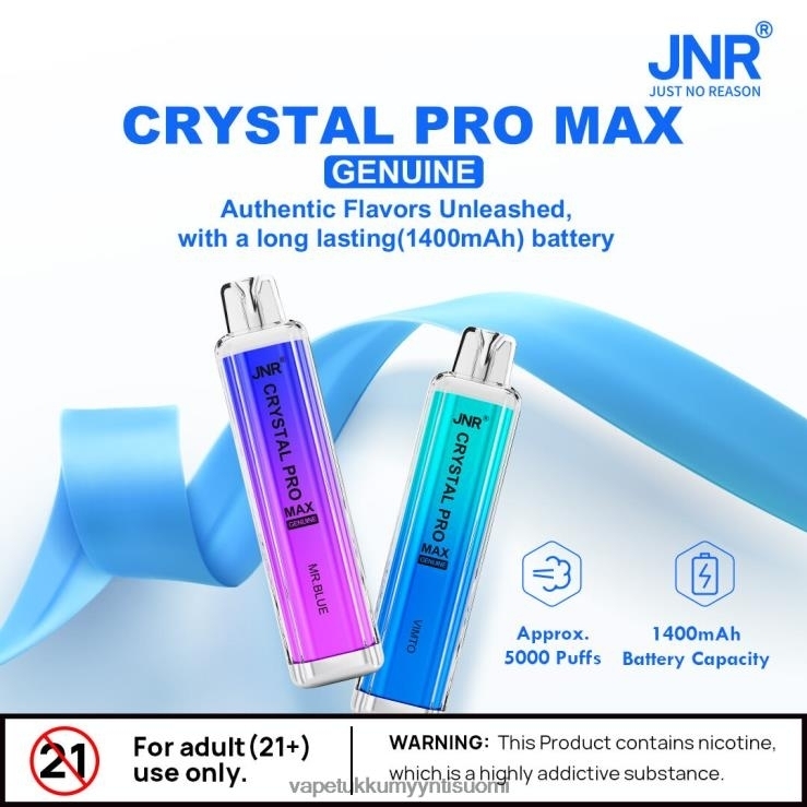 vape juice wholesale 662RF727 mustikka vadelma JNR CRYSTAL PRO MAX