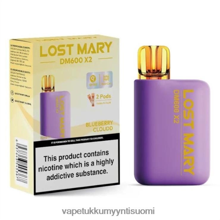 e liquid wholesale 662RF468 mustikka pilvi LOST MARY DM600 X2