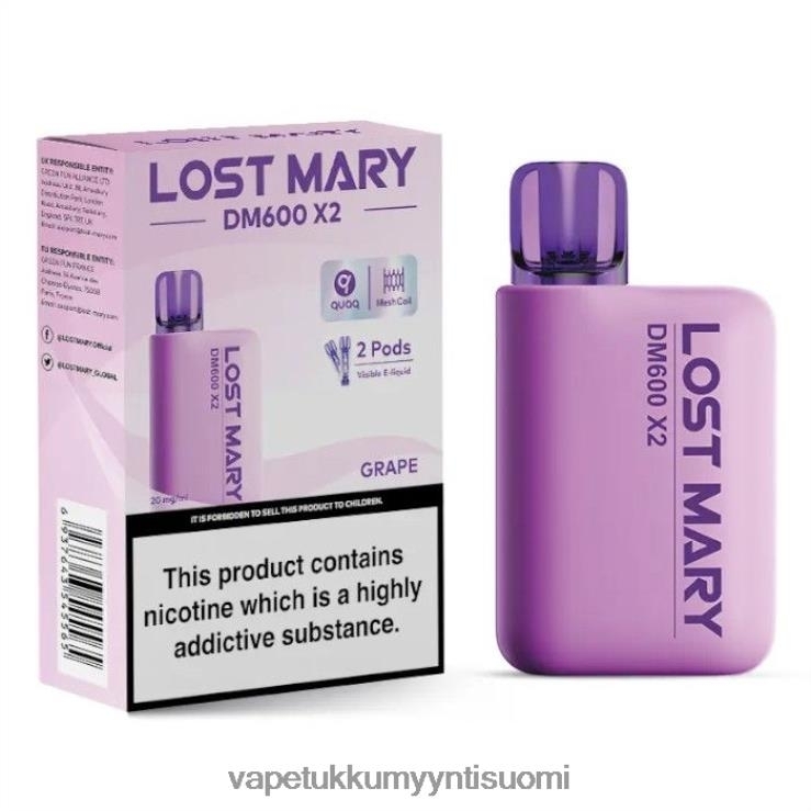 vape tukkumyynti suomi 662RF472 rypäleen LOST MARY DM600 X2