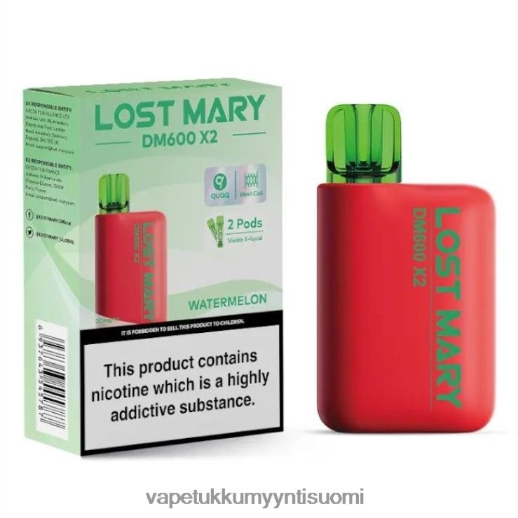 vape tukkumyynti suomi 662RF482 vesimeloni LOST MARY DM600 X2