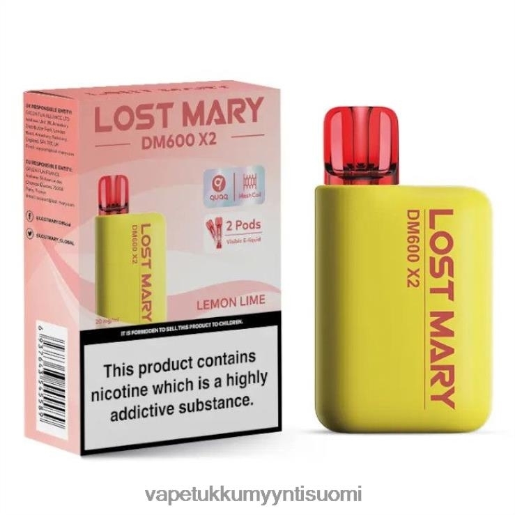 vape wholesale online 662RF474 Sitruuna lime LOST MARY DM600 X2