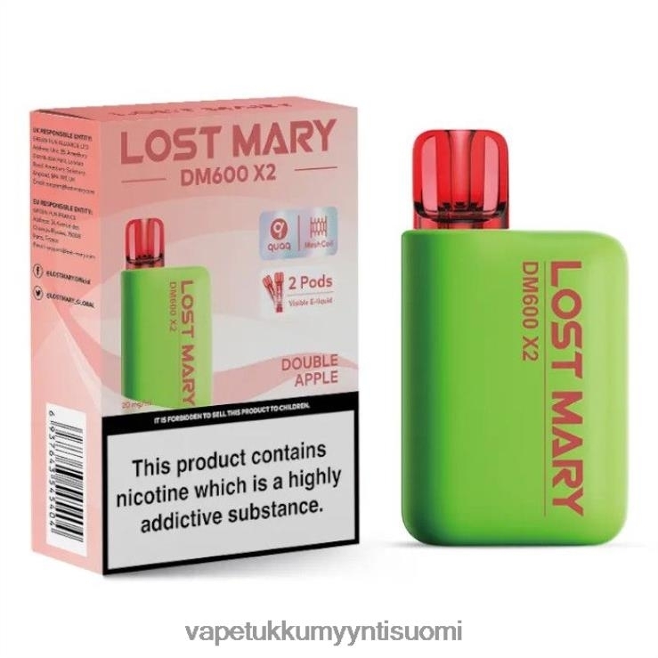 vape wholesale suomi 662RF471 kaksinkertainen omena LOST MARY DM600 X2