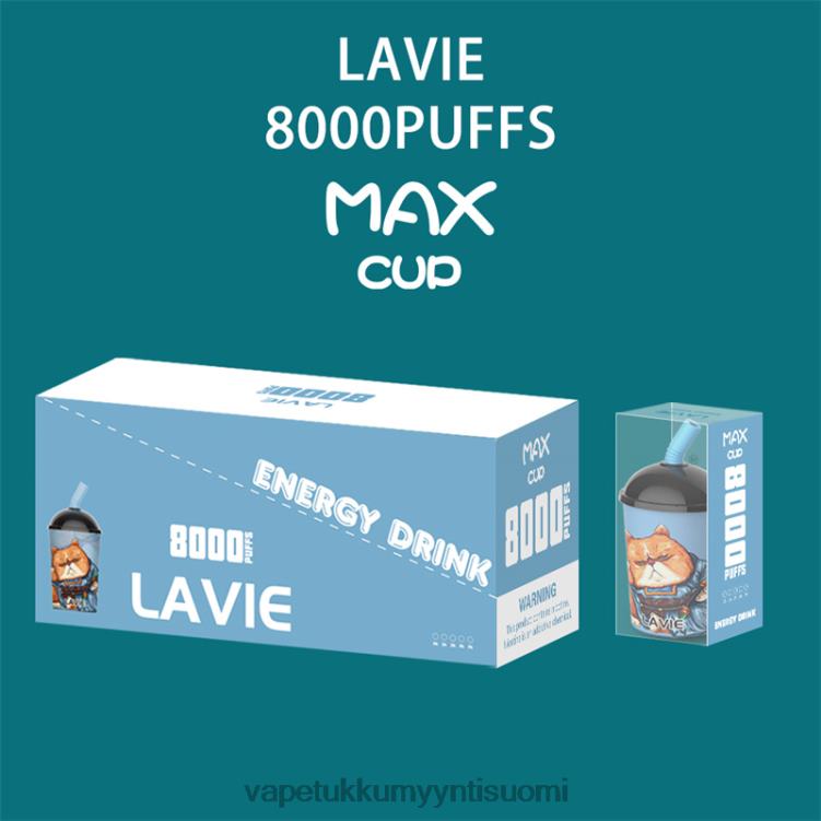 Vape Coil Wholesale - LAVIE Max Cup 8000 hengitystä energiajuoma 48HJT259