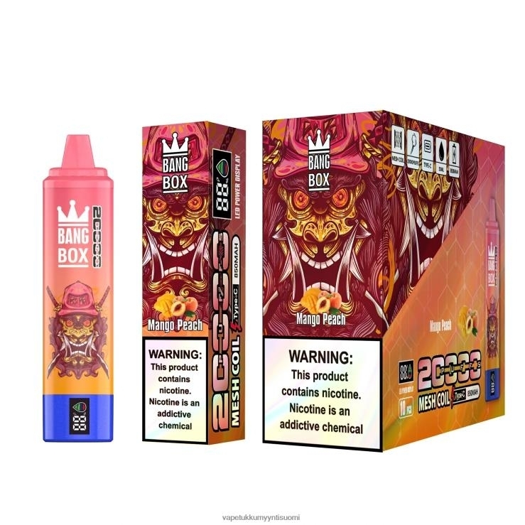 e liquid wholesale 662RF128 mango persikka Bang Box 20 000