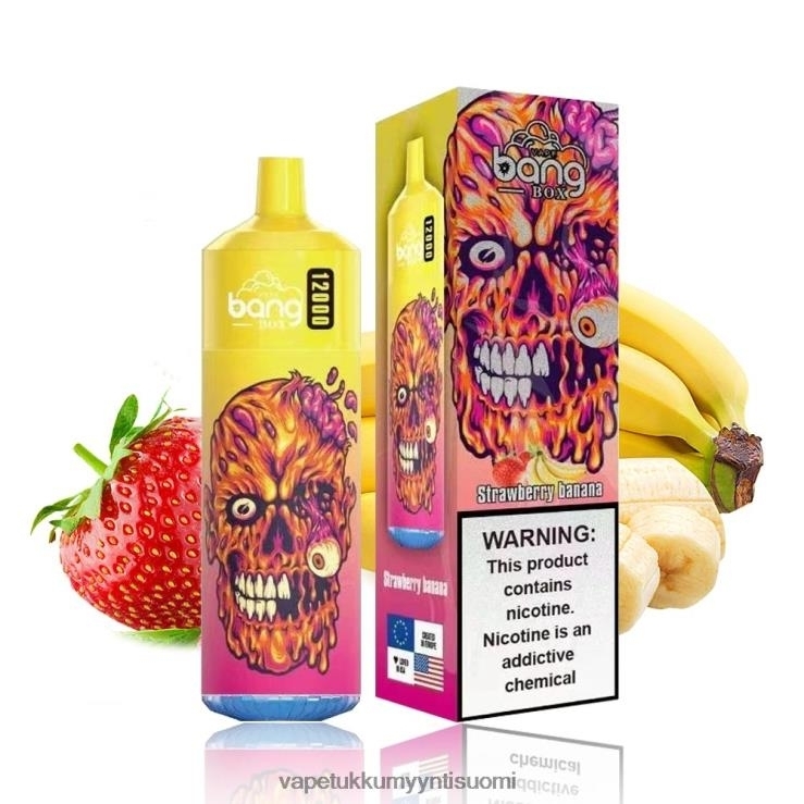 vape wholesale online 662RF114 mansikka banaani Bang Box 12000 suihketta