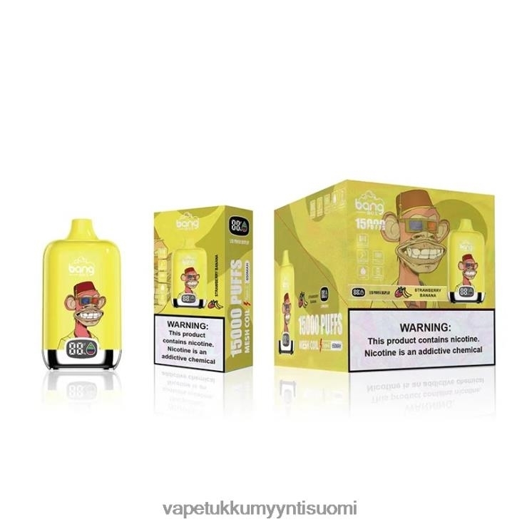 vape wholesale suomi 662RF131 mansikka banaani Bang Box 15 000