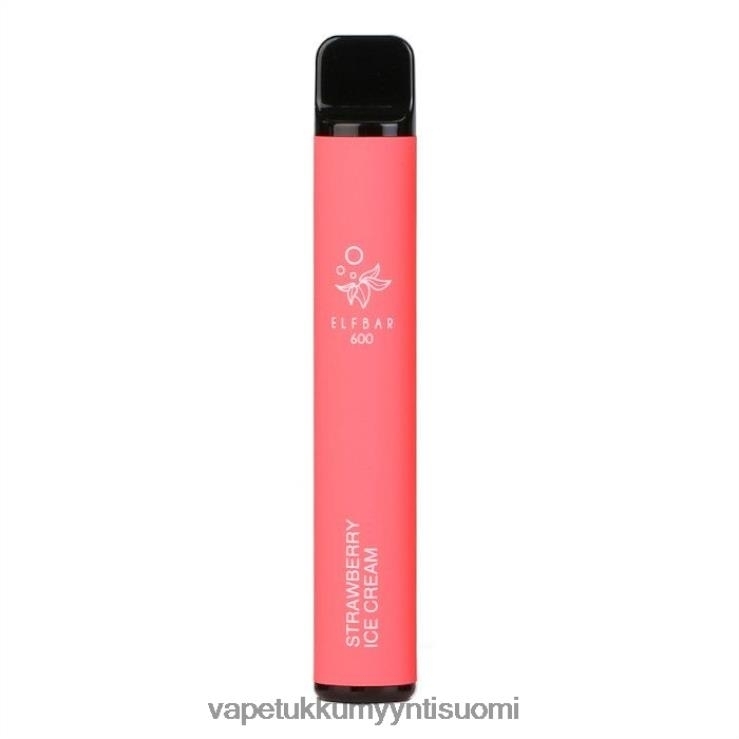 vape wholesale online 662RF104 mansikkajäätelö ELFBAR 600