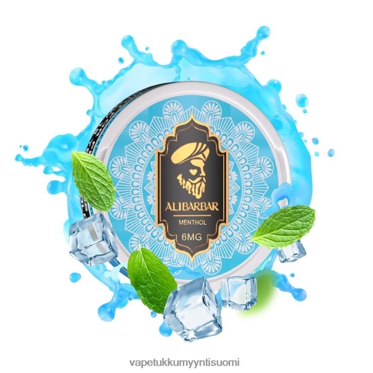 vape wholesale helsinki 662RF63 mentoli ALIBARBAR nikotiinipussi