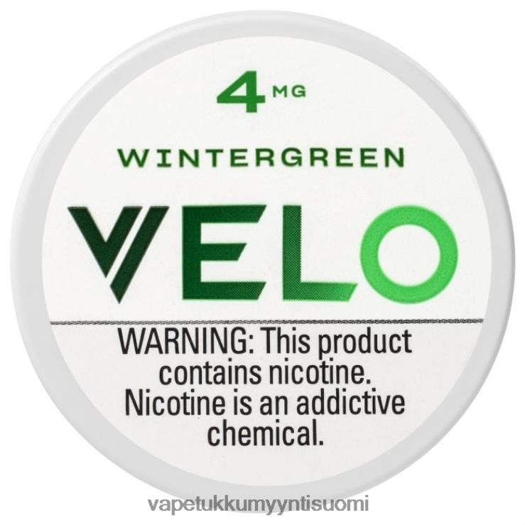 e liquid wholesale 662RF38 talvivihreä VELO nikotiinipussi 4mg